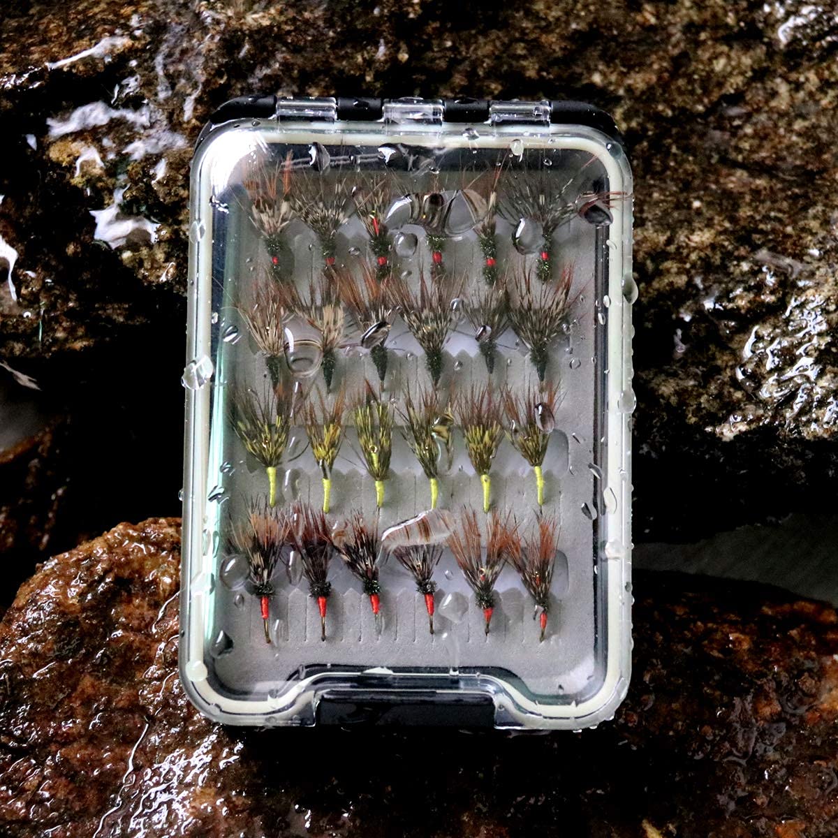 Tenkara flies designed for trout, grayling, and panfish