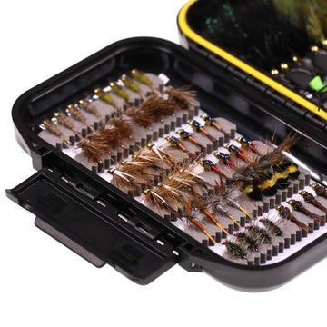 Wifreo elk hair caddis patterns suited to brook and golden trout at dawn or dusk.