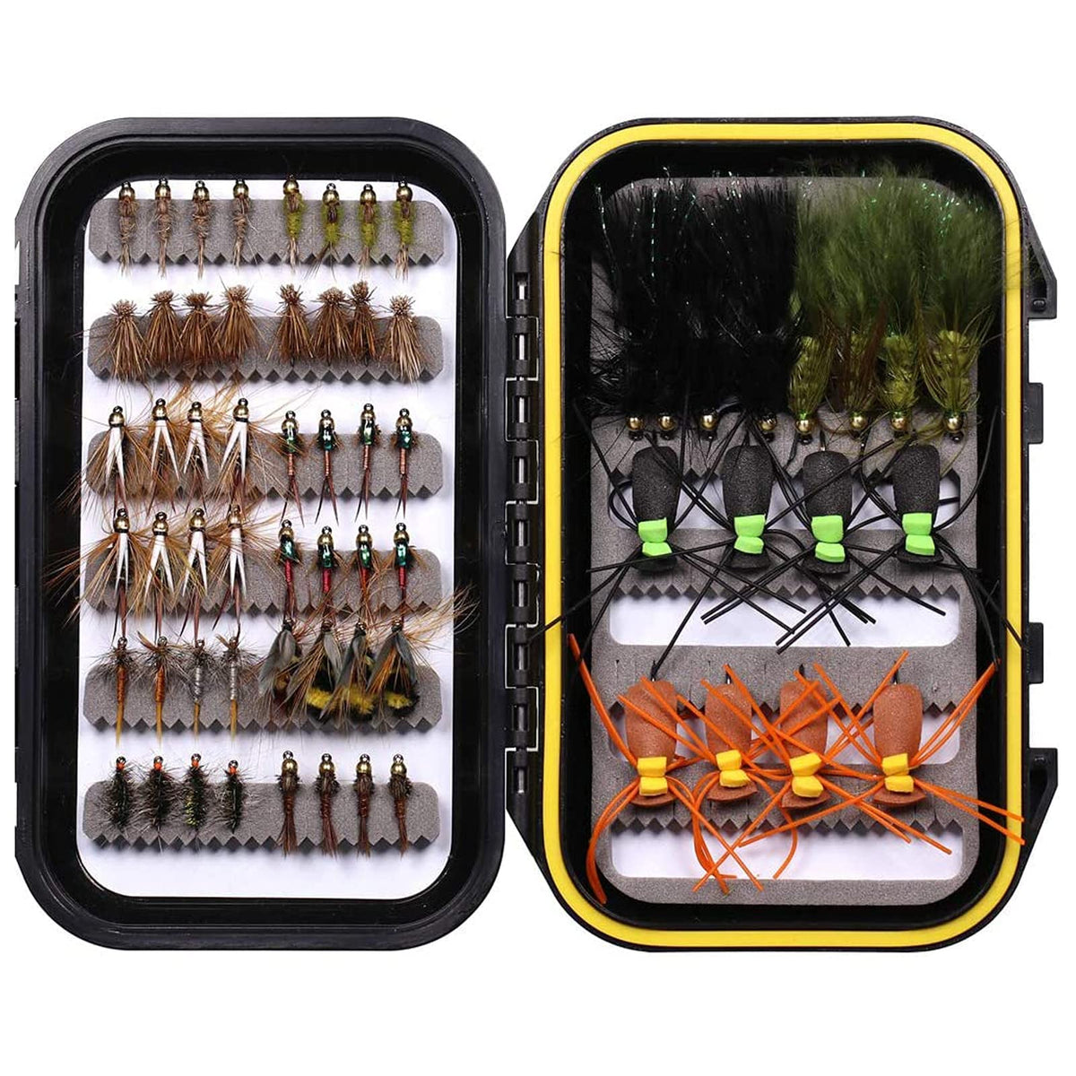 The Wifreo fly box is waterproof and compact for secure fly storage on rugged trips.