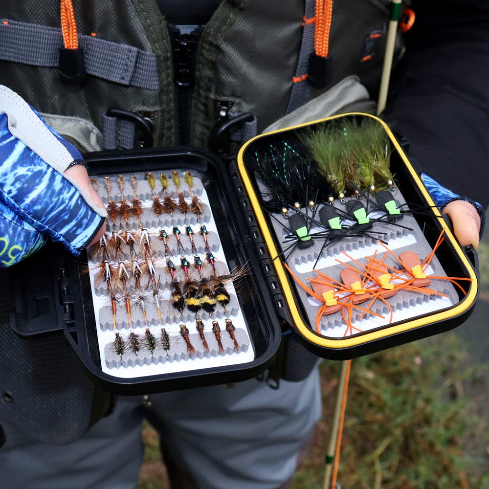 Wifreo foam beetle indicator aids dry-fly setups in larger waters.