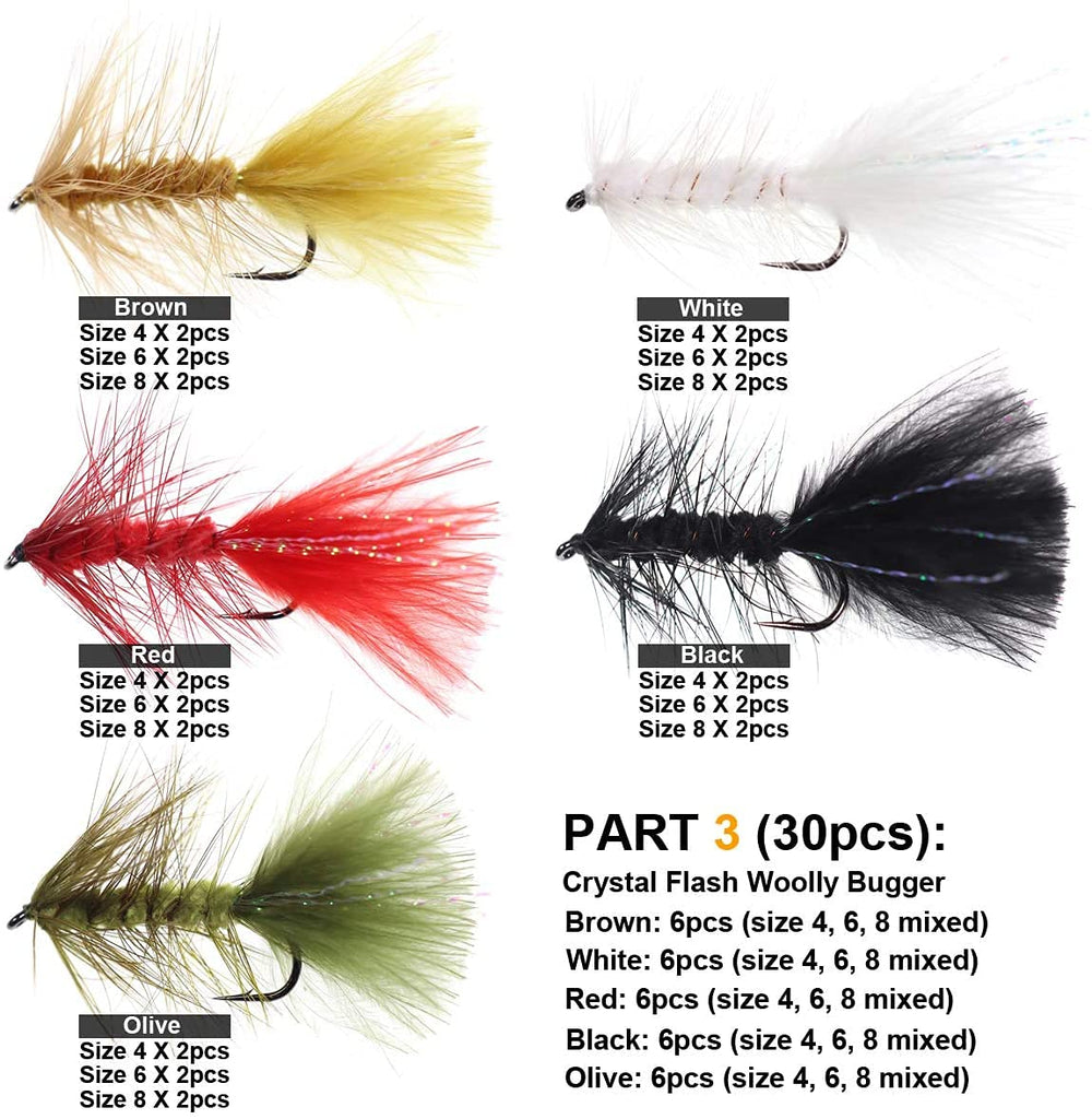 Wifreo streamer lures effective for pike, bass, panfish and trout.
