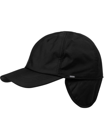 Wigens cap with earflaps offering winter warmth and stowaway design