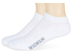 Wigwam Cool Lite Low Socks 2-Pack in white deliver moisture control for everyday comfort.