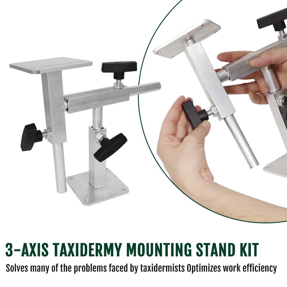 WIKIBB sturdy aluminium base 10x10cm supports a range of mounts.