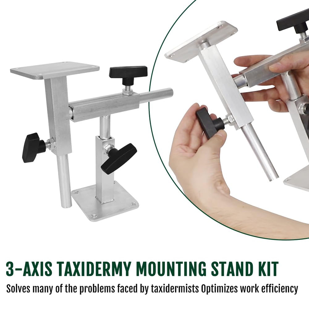 WIKIBB sturdy aluminium base 10x10cm supports a range of mounts.
