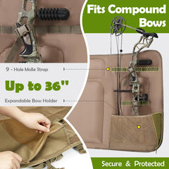 Wild Cedar Bow Hunting Backpack 3.0 tree stand straps offering stable carry on rugged terrain