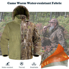 Wild Cedar camo hunting pants durable, flexible fit for active stalks