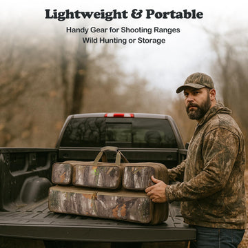 Wild Cedar camouflage design blends into outdoors, helping concealment during field sessions.