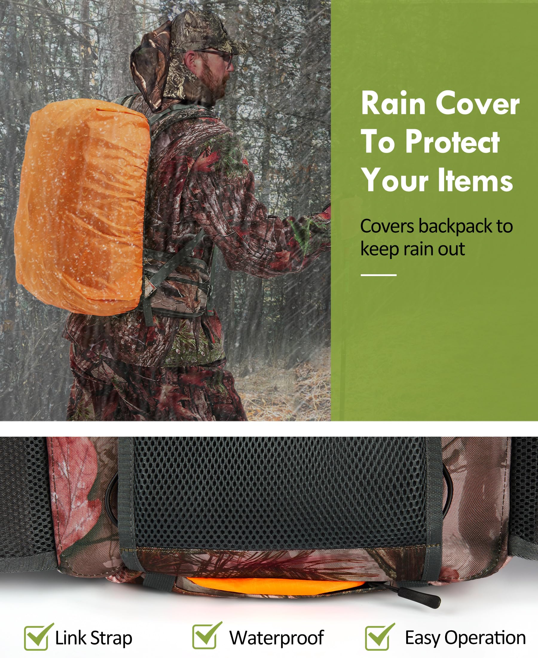 Wild Cedar hydration system spout and clip enable easy on-the-go drinking.