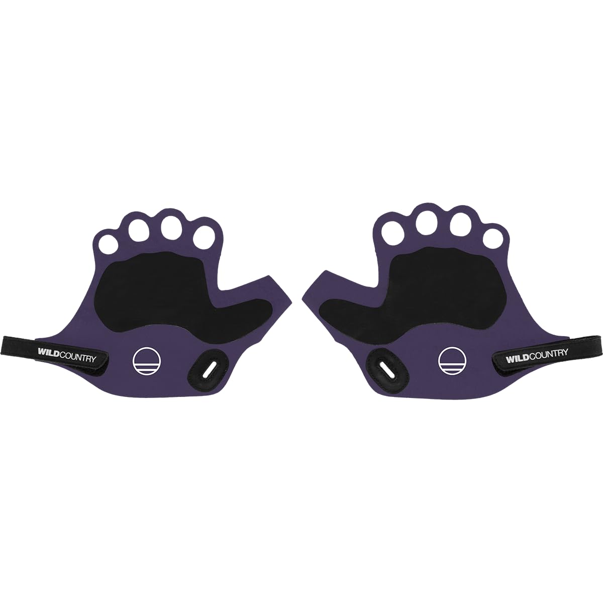 Wild Country Crack Gloves in parachute purple offer flexible grip and protection for crack climbing