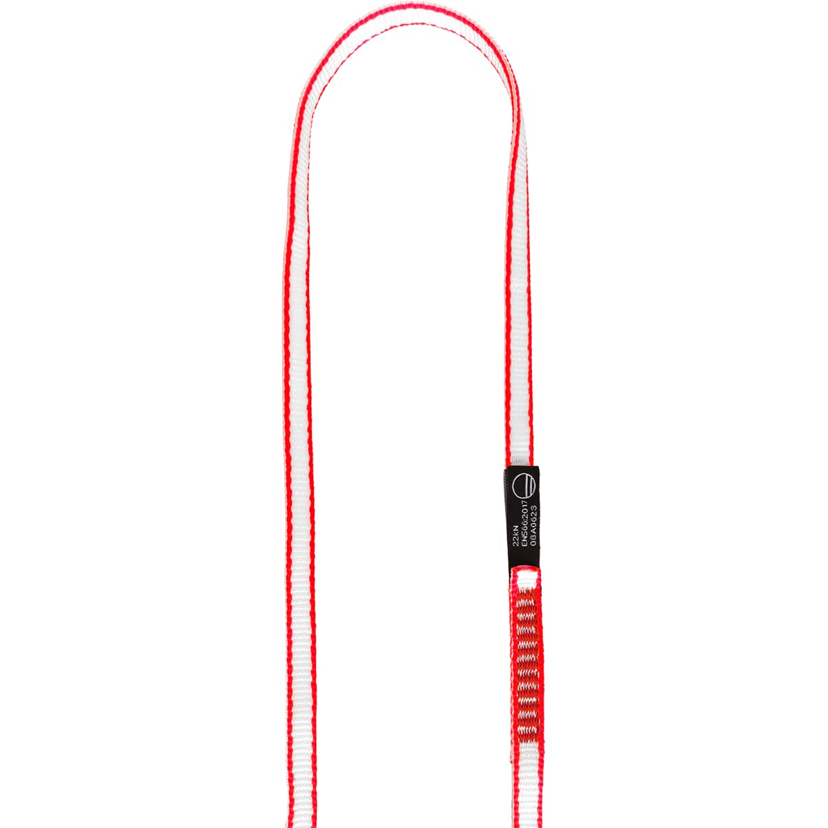 Wild Country Dyneema Sling extended 180cm used to reduce rope drag.