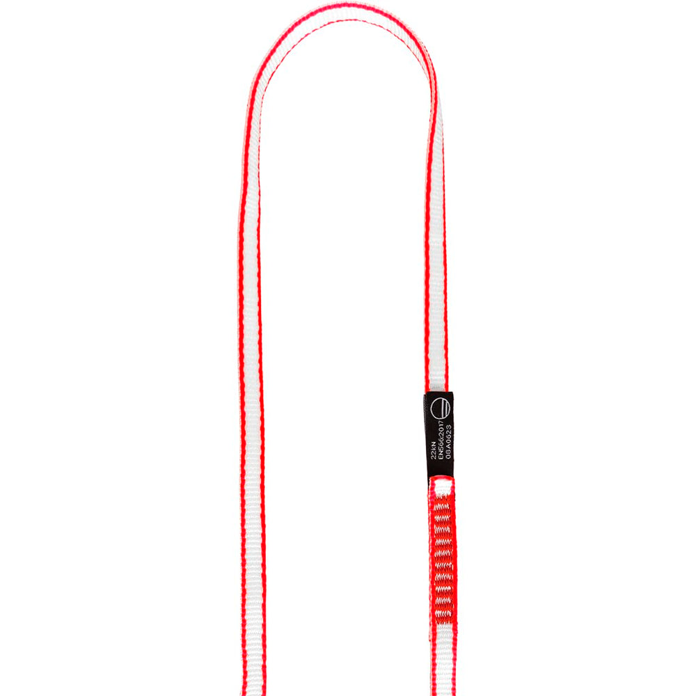 Wild Country Dyneema Sling extended 180cm used to reduce rope drag.