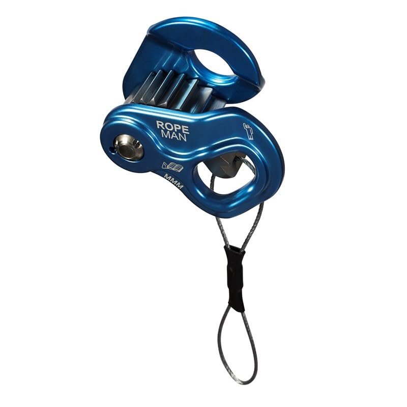 Wild Country Ropeman 1 blue bundle with locking carabiner for secure rigging