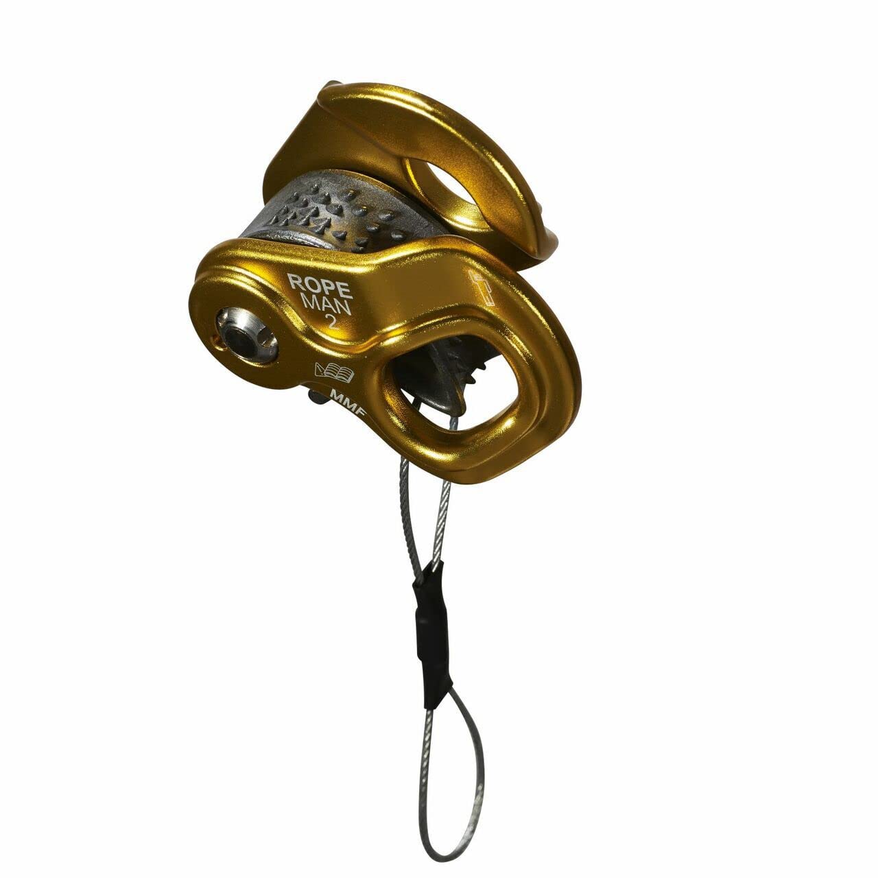 Climber uses Wild Country Ropeman 2 during rigging and ascent