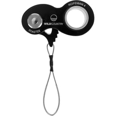 Wild Country Ropeman 4 compact design highlights durable alloy and steel construction.