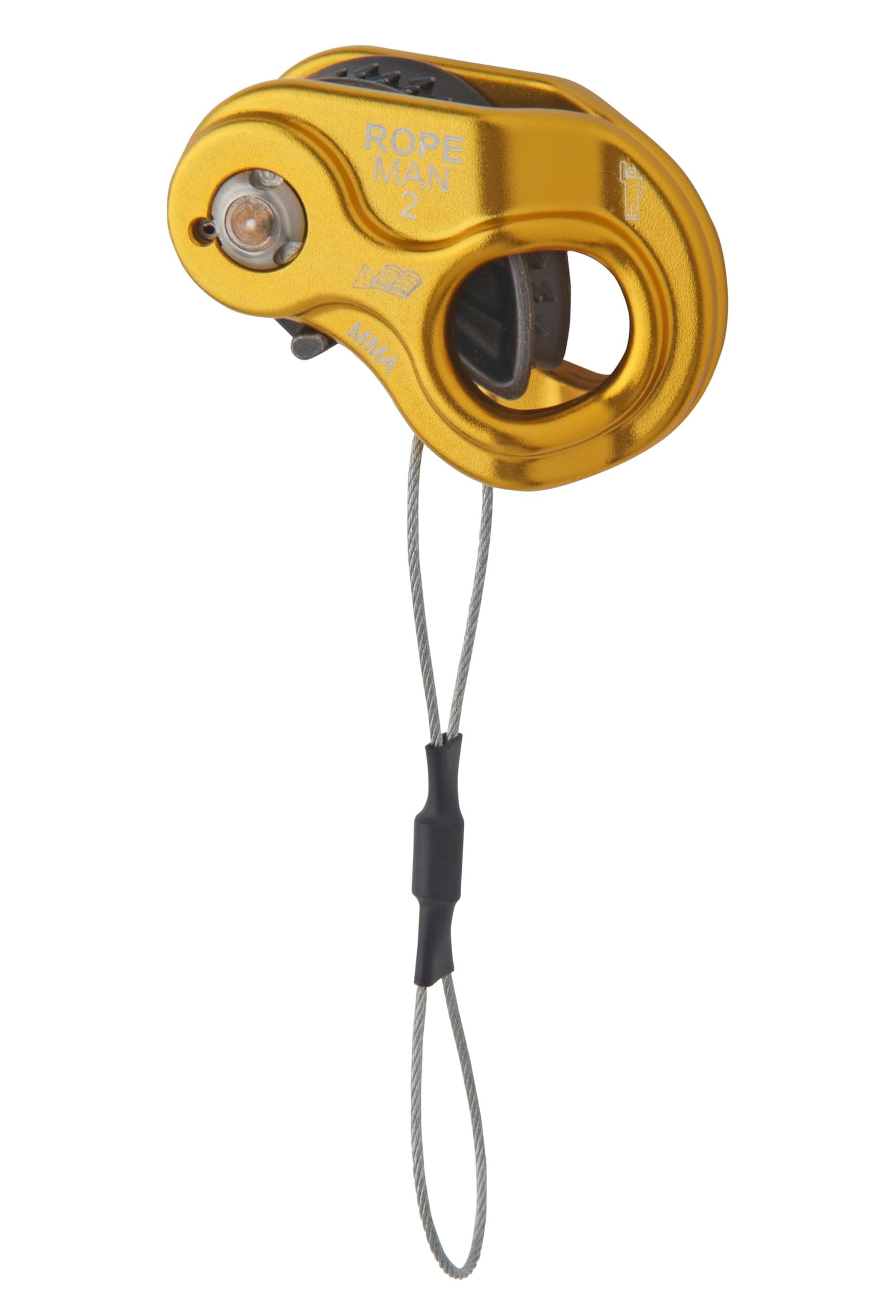 Wild Country Ropeman 2 side view, versatile ascender for self-rescue and hauling.
