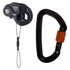 Wild Country Ropeman 2 ascender side view for smooth rope control.