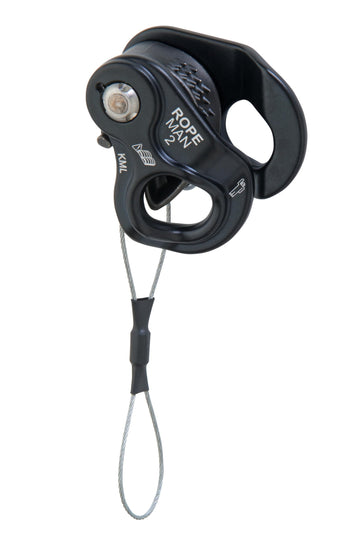 Wild Country Ropeman 2 components are stainless steel for durable reliability in rugged environments.