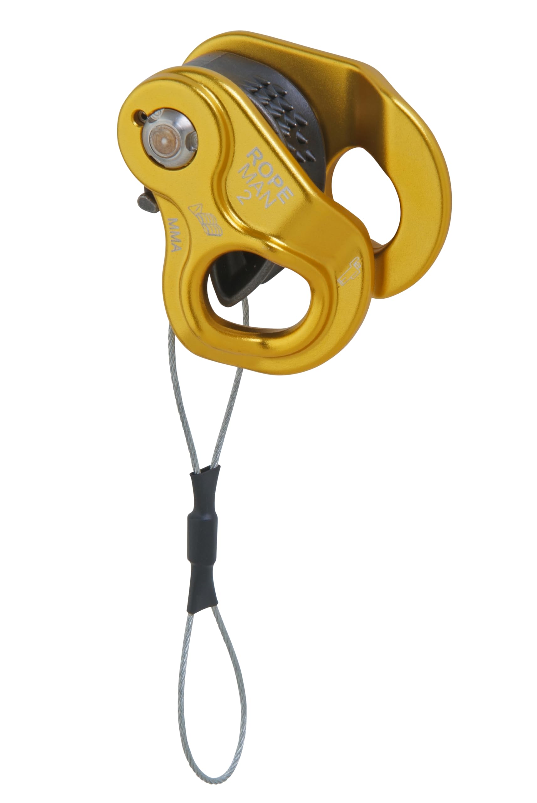 Wild Country Ropeman 2 shows rope diameter range 8–13mm for various rope types.