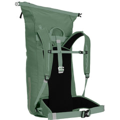 Wild Country Stamina Gear Bag rope tarp and external strap in use.