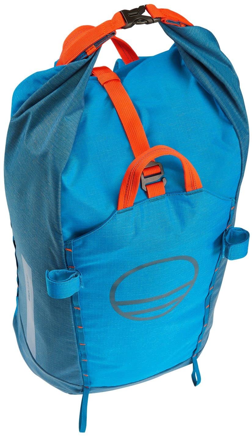 Wild Country Syncro backpack hydration sleeve keeps water accessible on alpine routes.