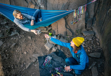 Wild Country Zero Friend 0.3 with narrow head angle ideal for tight cracks.