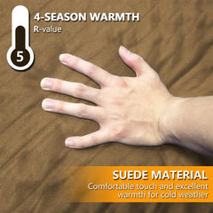 WILD FUN air mattress ready for backpacking, lightweight support on uneven ground.