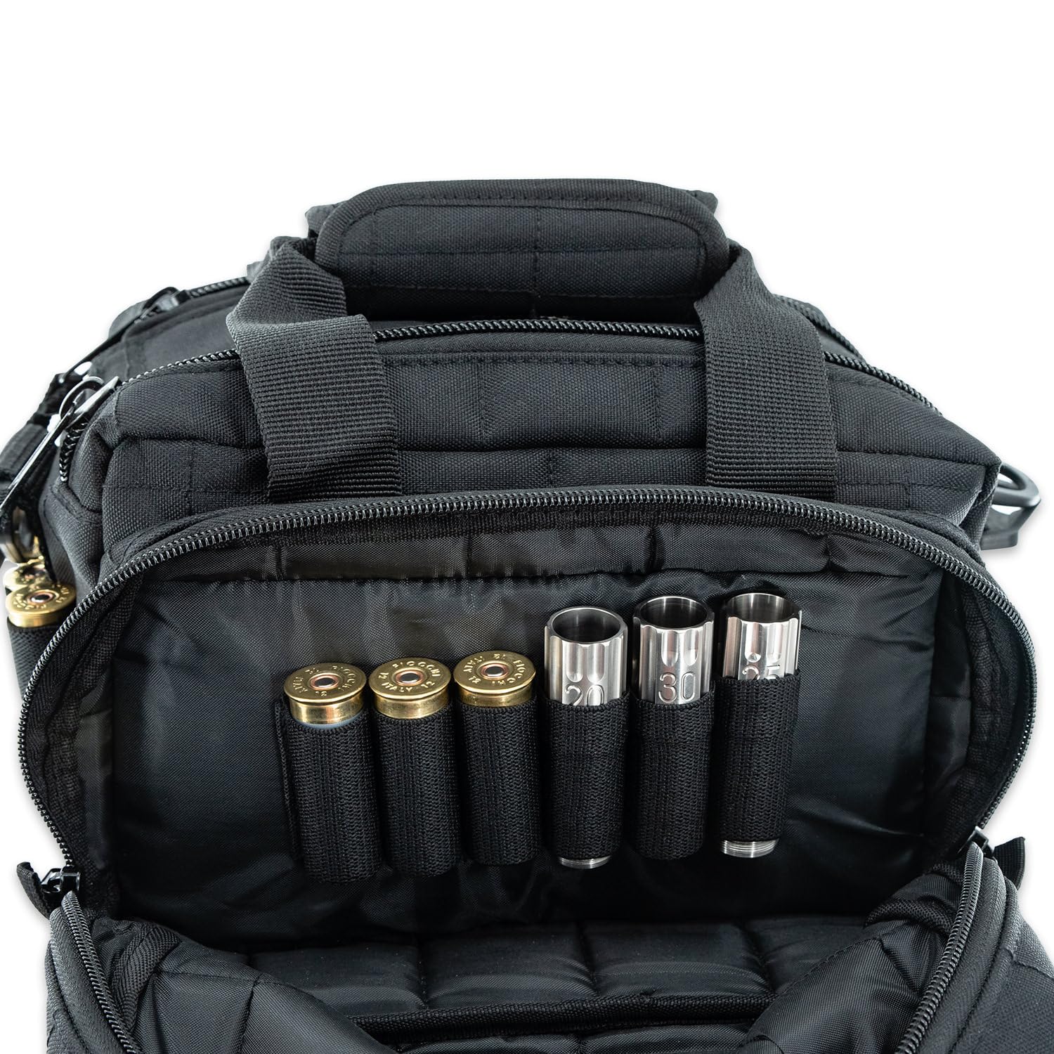Wild Hare Deluxe 6-Box Carrier durable-fabric demonstrates rugged construction.