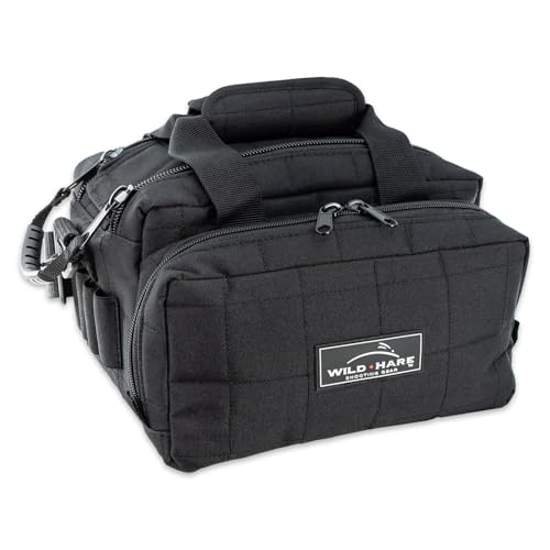 Wild Hare Deluxe 6-Box Carrier zipper-access demonstrates quick opening with double-pull zipper.