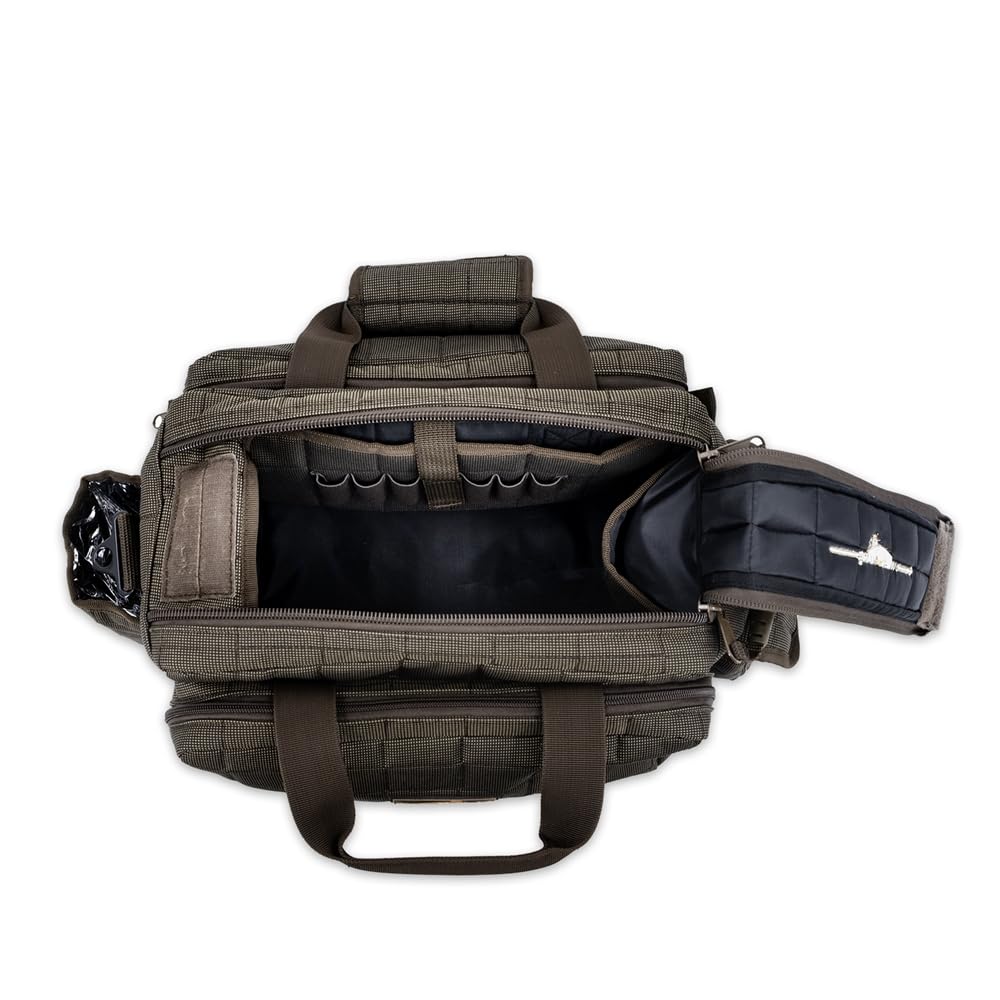 Wild Hare Premium Tournament Bag featuring insulated bottle holder for hydration on the go.