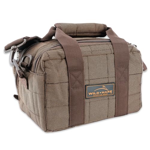 Wild Hare duffle bag fabric close-up reveals quilted Hedgetweed nylon texture