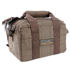 Wild Hare duffle bag fabric close-up reveals quilted Hedgetweed nylon texture
