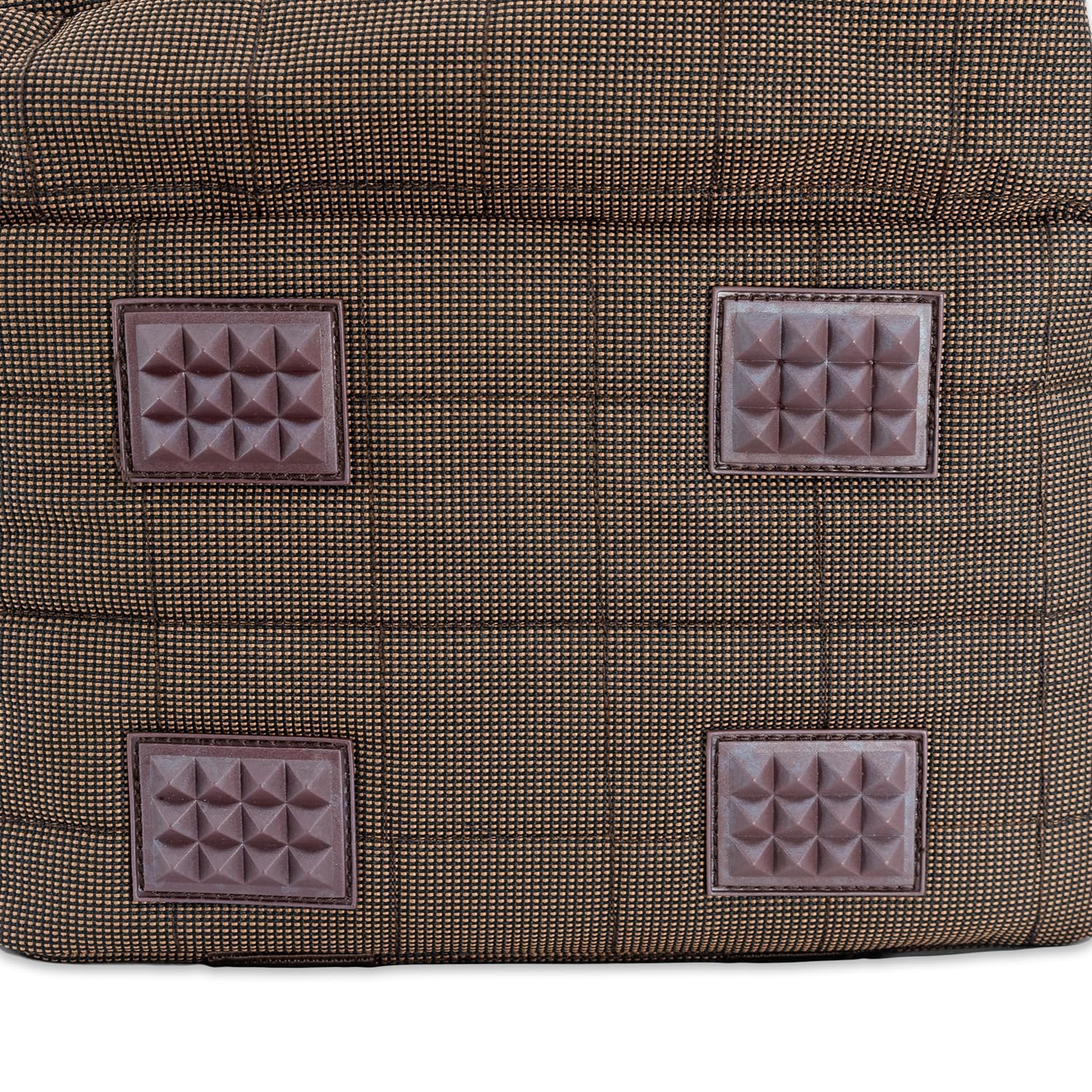 Wild Hare duffle bag in field setting demonstrates portability and durability