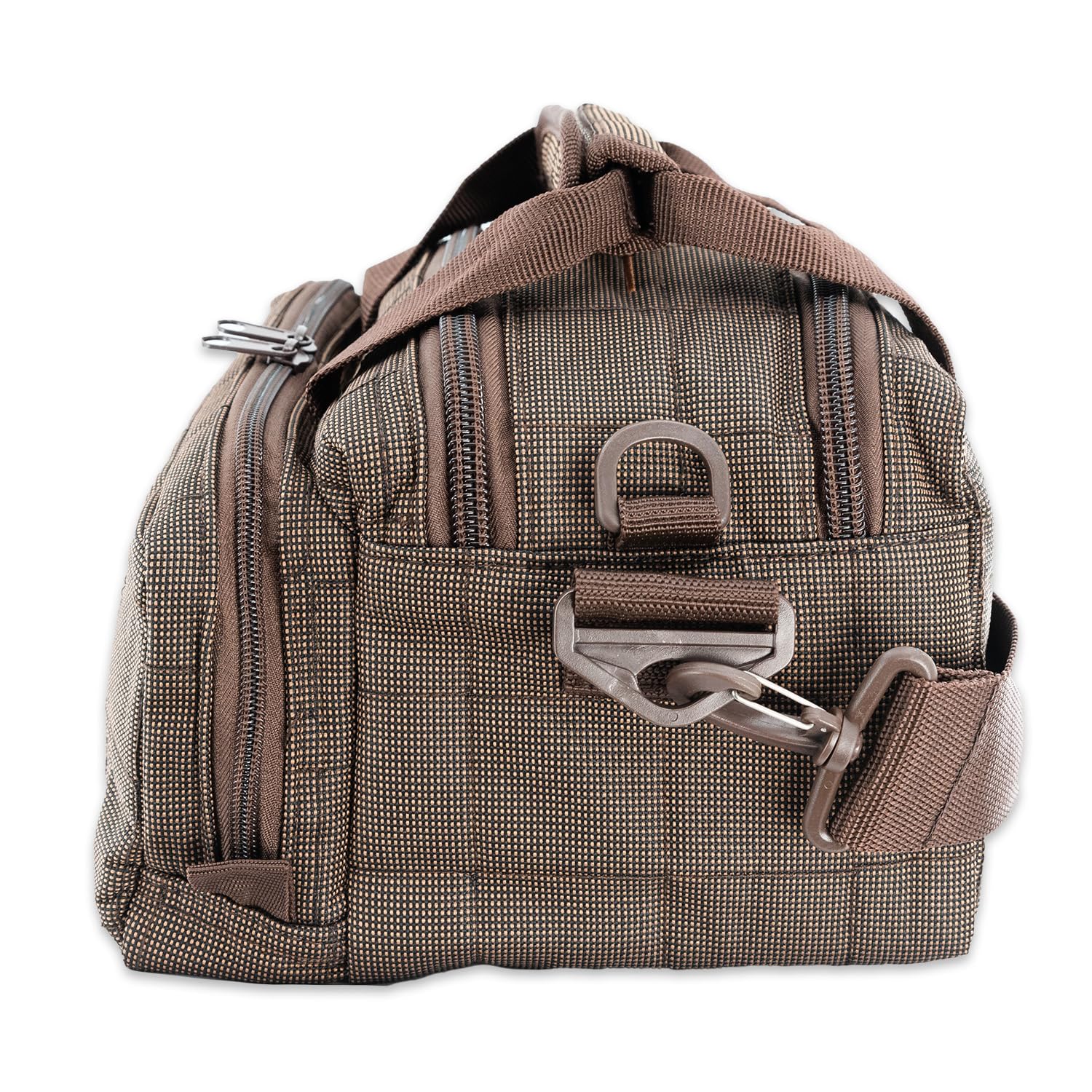 Wild Hare sport shooting bag in use at range with organized gear