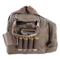 Wild Hare duffle bag four elastic shell loops holding ammunition securely