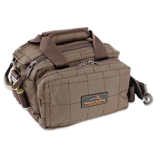 Wild Hare duffle bag side pocket open for quick-access accessories