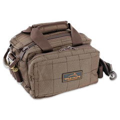 Wild Hare duffle bag side pocket open for quick-access accessories
