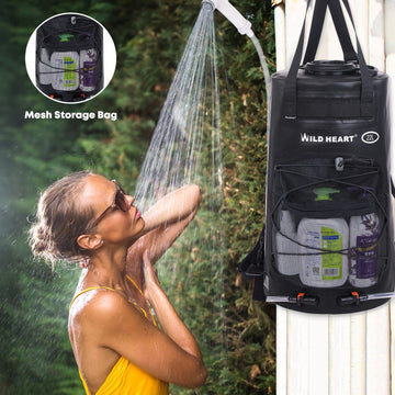 Wild Heart 22L water-level window helps track remaining water.