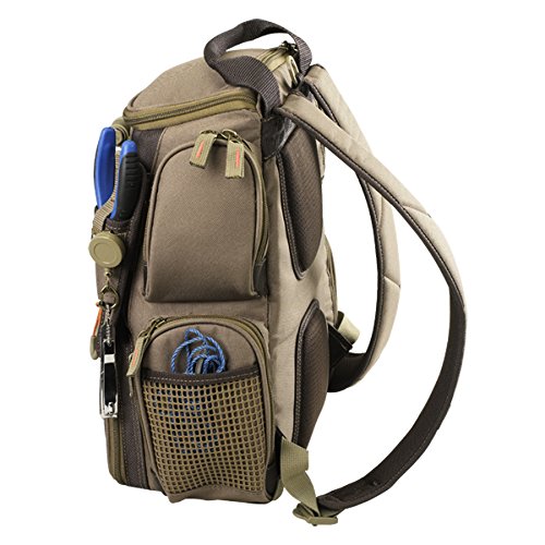 Tray storage for two 3600-series trays in the compact backpack