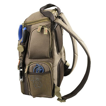 Tray storage for two 3600-series trays in the compact backpack