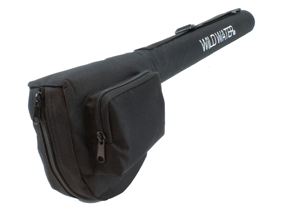 Wild Water 32-inch fly rod case protects a 9'4-piece rod during travel.