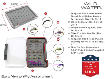 Wild Water retractable reels and tools for on-water adjustments.