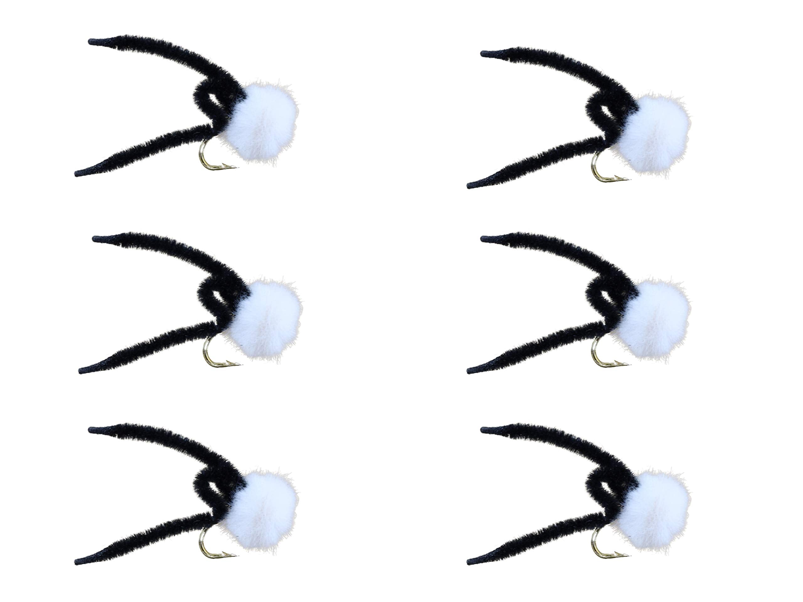 Wild Water Black Egg Juan Fly size 12 shows realistic drift for trout fishing