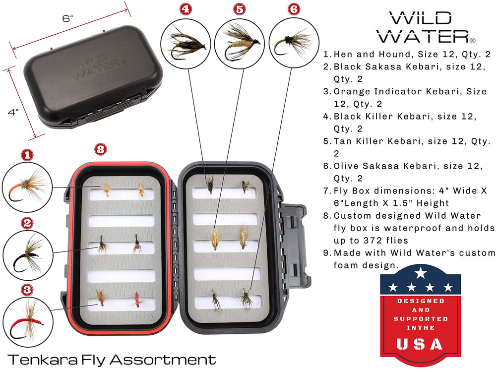 Wild Water floating tenkara line 11ft improves visibility on water.