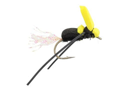 Wild Water foam-dry fly close-up shows buoyant body for shallow water