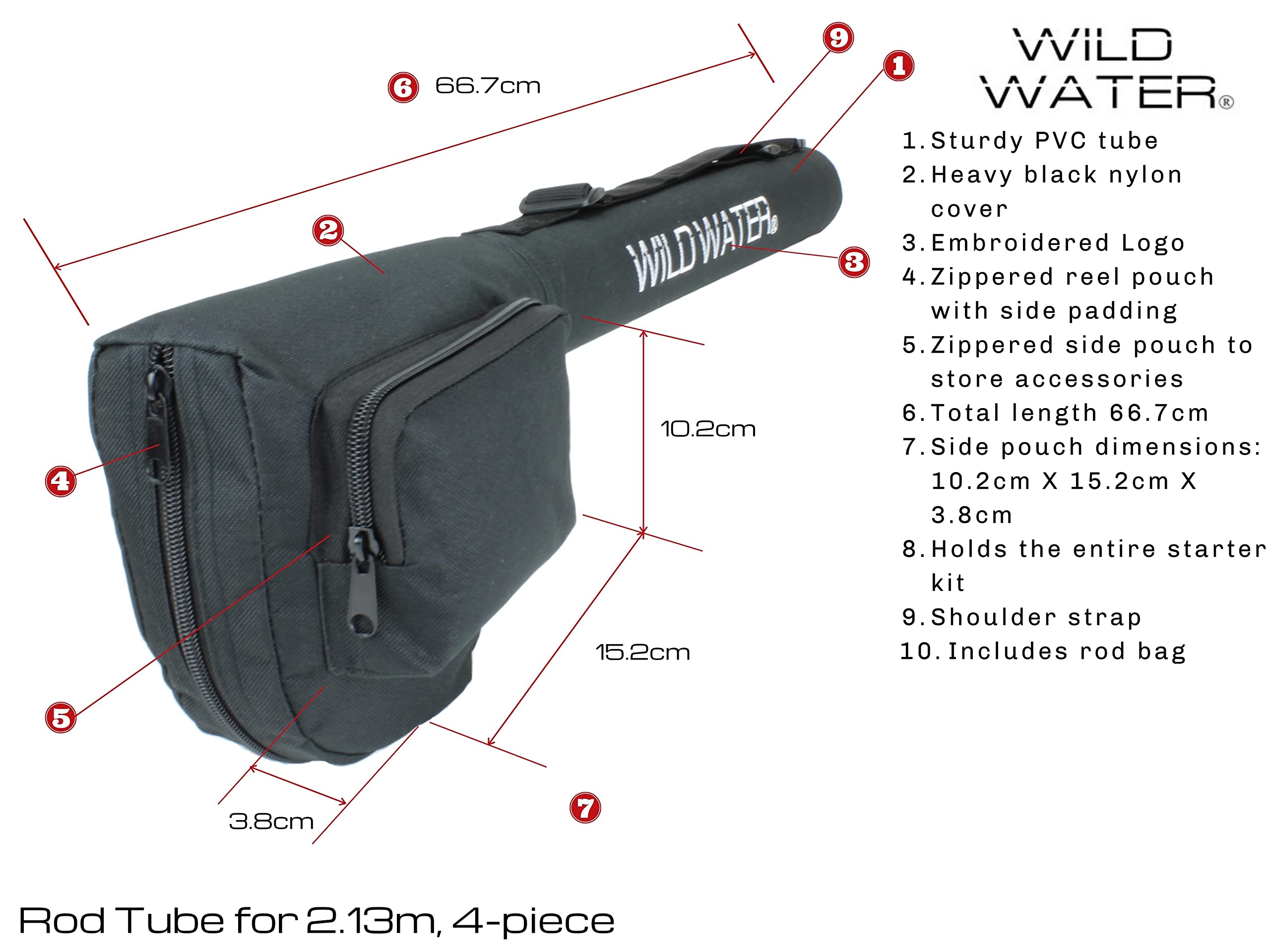 Wild Water nine-flies collection supports versatile setups for trout and panfish.
