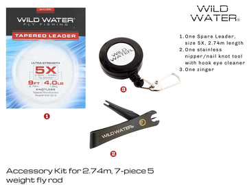 Wild Water 21.5-inch hard rod case protects gear during travel