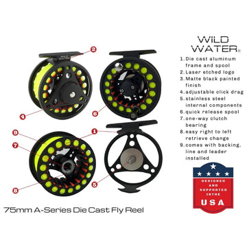 Wild Water rod case protects gear during travel.