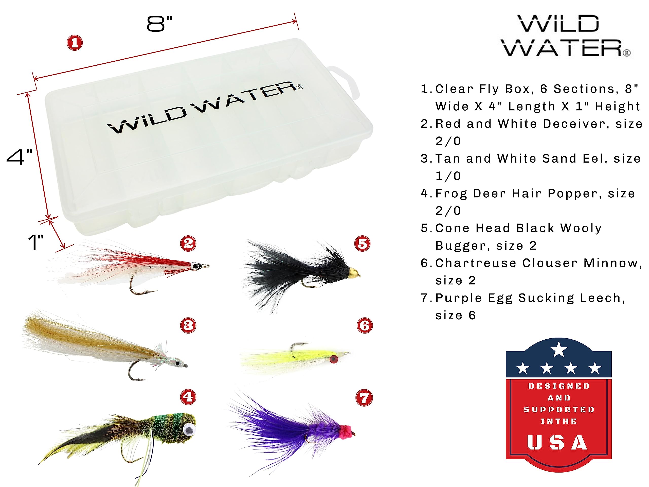 Wild Water spare leader set simplifies tippet changes during longer fishing sessions