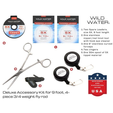 Wild Water setup designed for trout, panfish, and backpacking